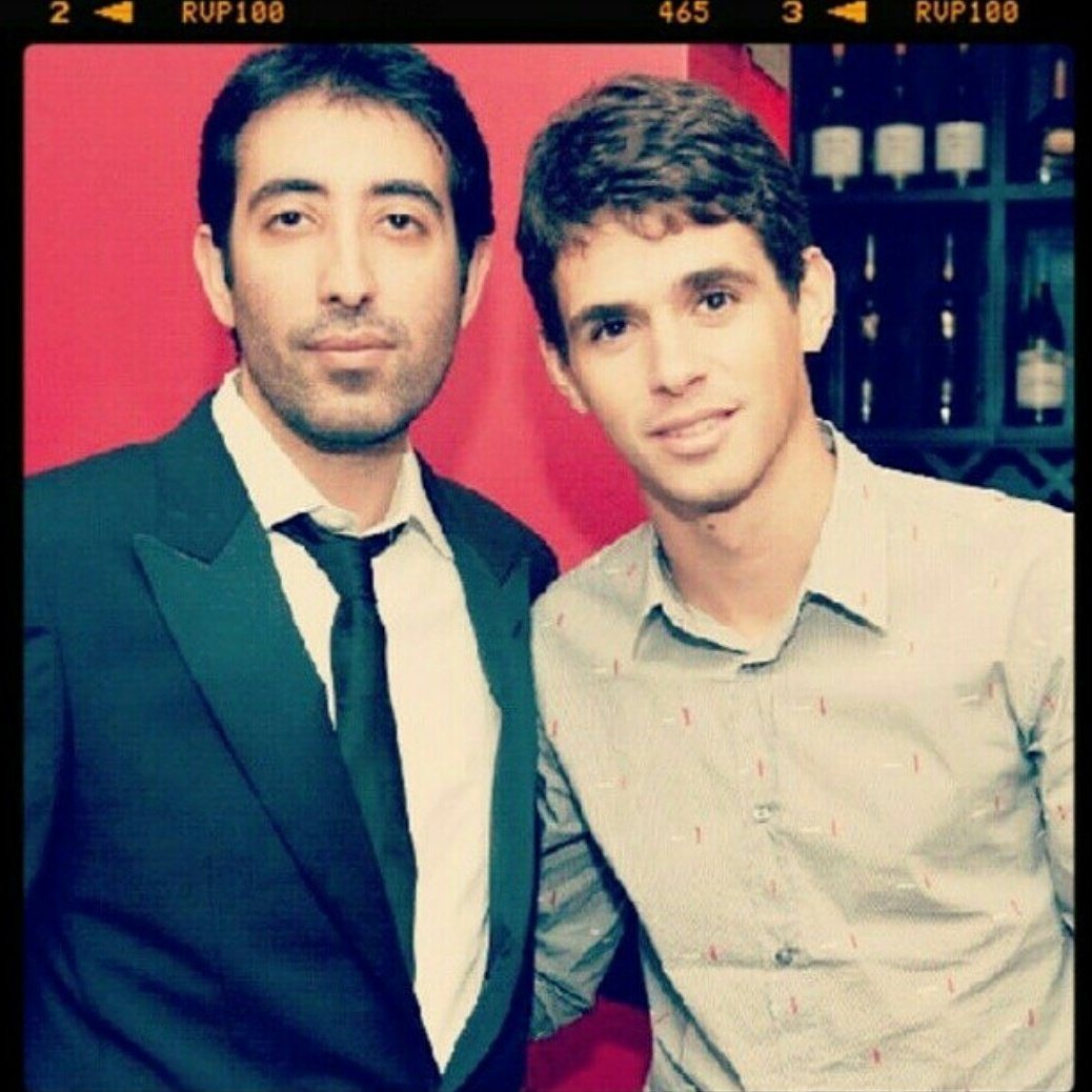 Kaiser Khan with Oscar
